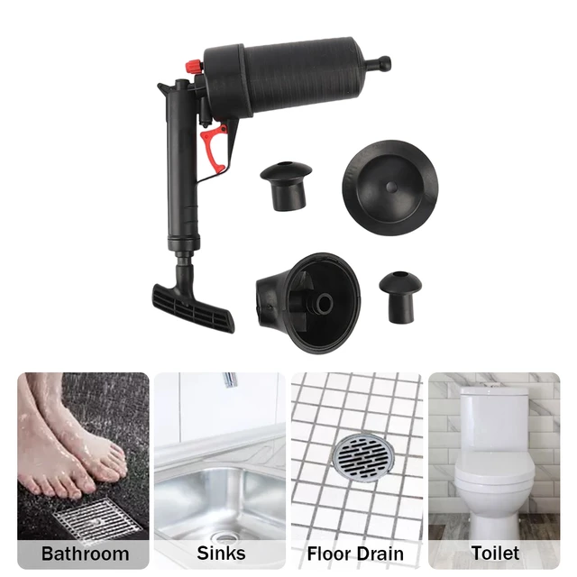 2pcs Remover Plunger Home Showers Bathtubs Tools Toilet Small