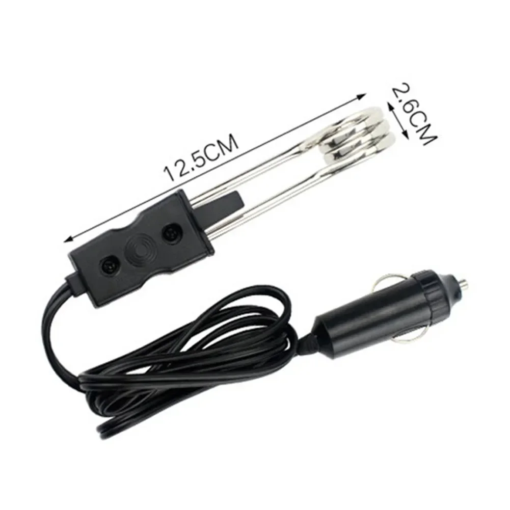 Car Cup Mug Water Heater Element Kettle Immersion Portable Electric Heater 12V 120W 1Pc For Travel electric kettle immersion heater car heater mug