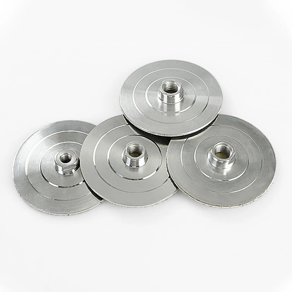 Heavy Duty For All 80/100mm Sander/polishing Machines Polishing Pad Abrasives Aluminum Base Diamond 1pcs 3\