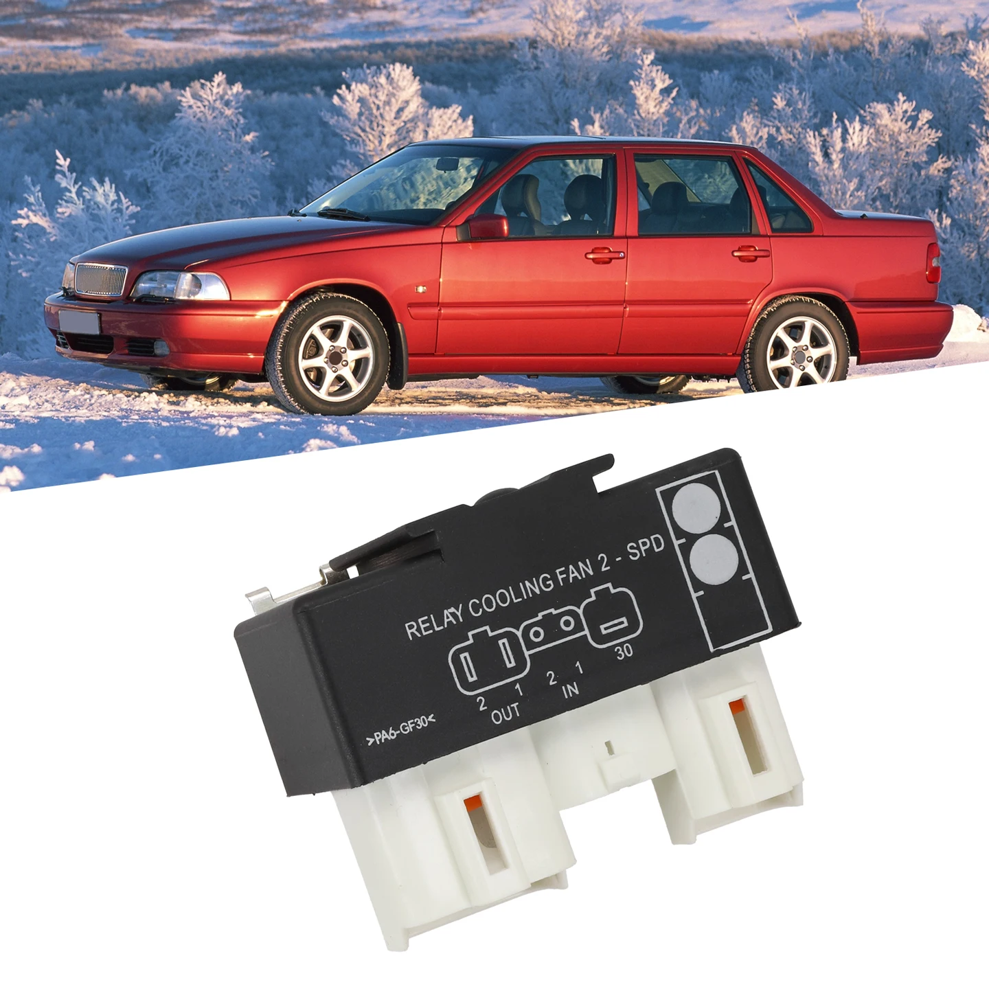 

Реле управления вентилятором для Volvo 740 850 940 960 C70 S70 S90 V70 92-04