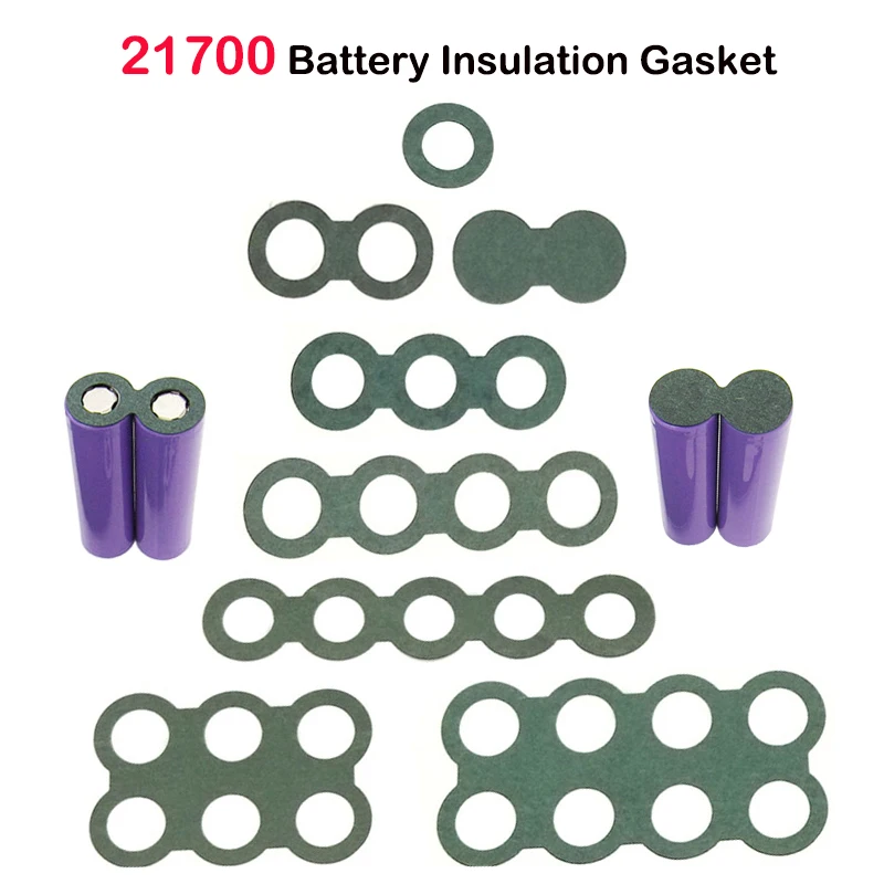 21700 Li-ion Battery Insulation Gasket Barley Paper Battery Pack Cell Electrode hollow Insulating Electrode Insulated Pads 21700