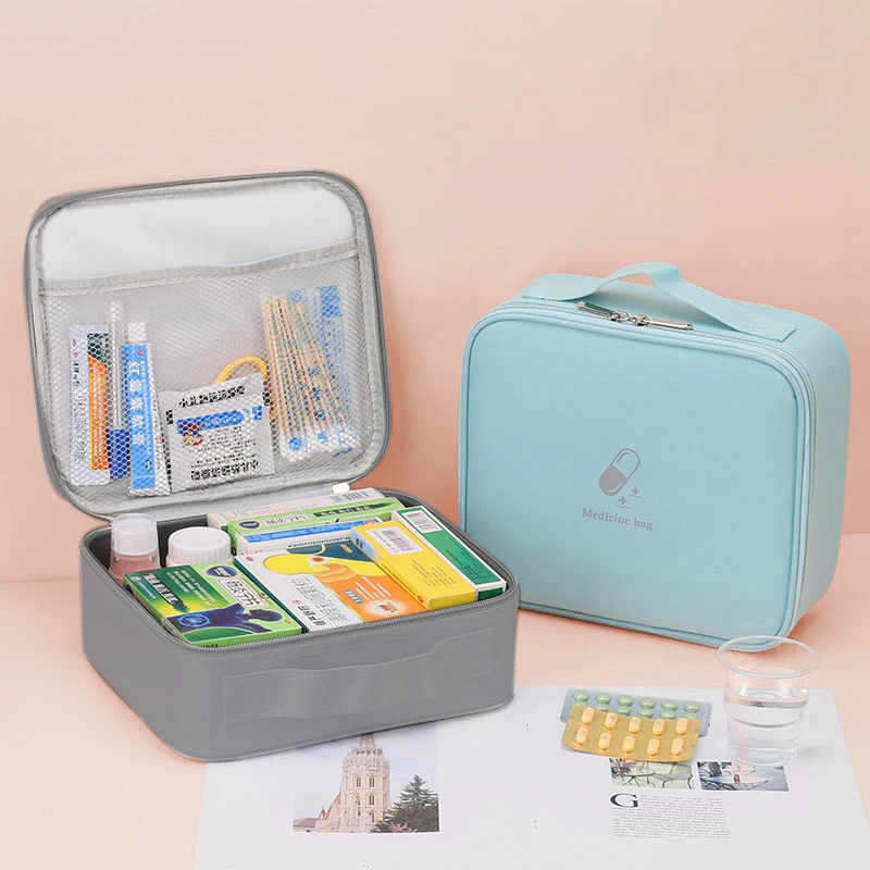 Portable Medicine Storage Bag Household First Aid Home First Aid Kit