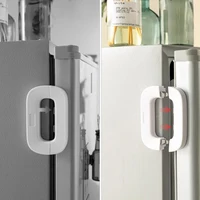 Serrures de sécurité pour enfants, serrure de réfrigérateur pour la maison, Protection de sécurité pour enfants, Anti-pincement, porte de réfrigérateurs à main, boucles dédiées 2