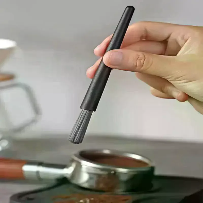 Coffee Grinder Cleaning Brush Coffee Powder Cleaning Brush Brewing Head Brush Set Barista Tools Coffee Bar Soft Bristle Brush