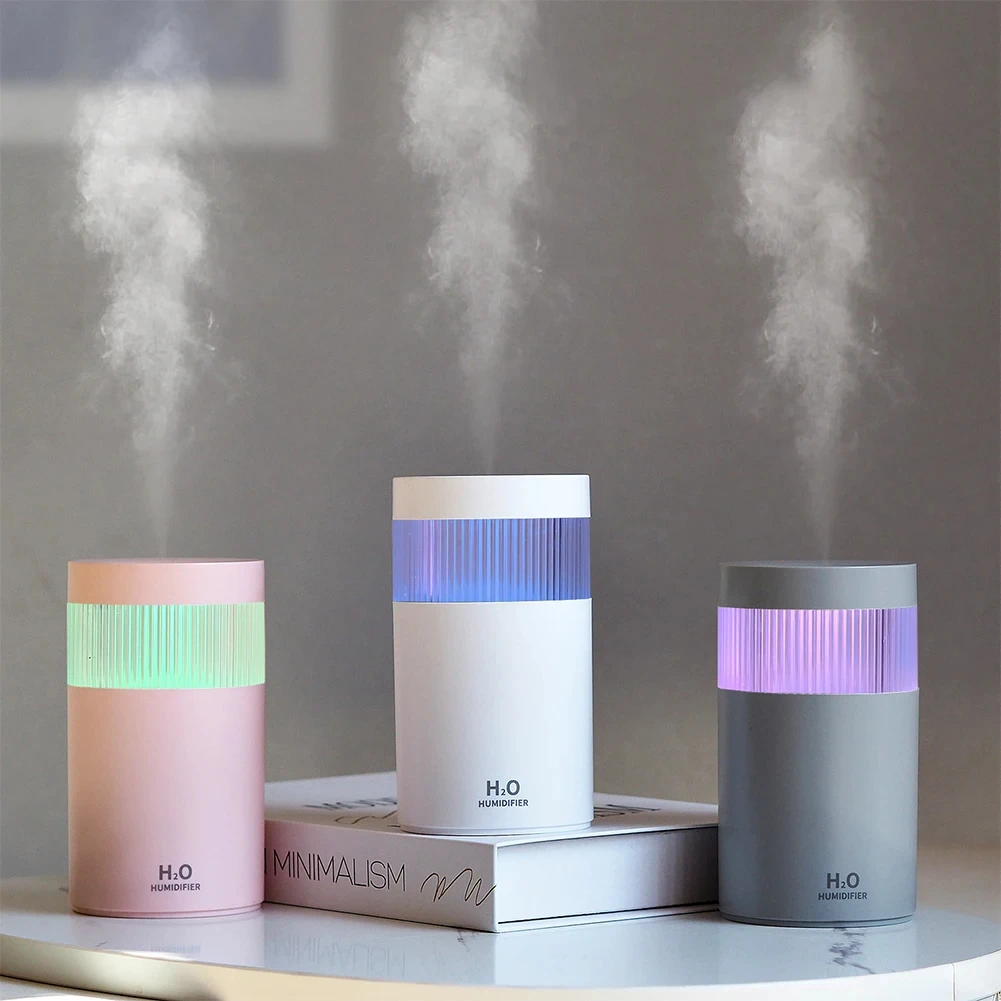 

Air Humidifier USB Charged Wireless Aroma Diffuser 300ML Ultrasonic Cool Mist Maker Fogger LED Essential Oil Diffuser For Home