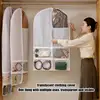 Clothes Covers Protecting Dusts Garment Covers Storage Bag Clothes Bag With Clear Window Garment Protector Clothing Cover 4 Grid 5