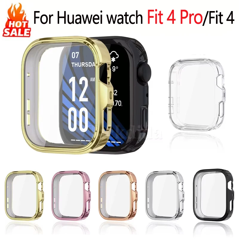 Premium Soft TPU Protective Bumper Case for Smartwatch - Full Cover Accessory