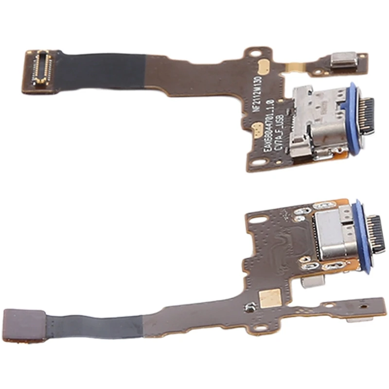 2 Pcs Charging Dock Port Connector Flex Cable For Stylo 4 Q710 Q710MS Q710CS L713DL Replacement