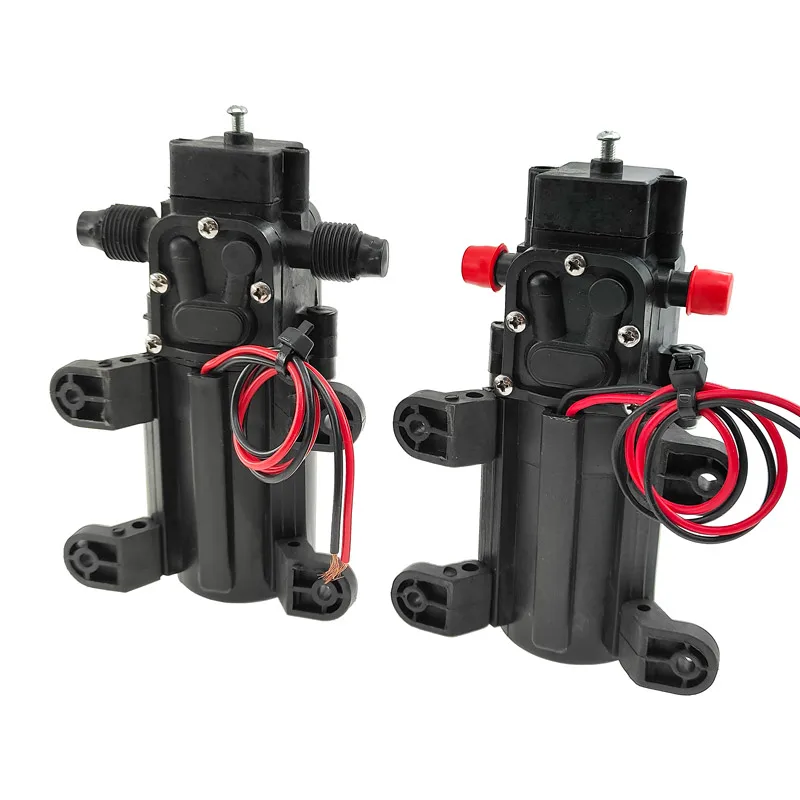 12VDC 72W Micro Electric Diaphragm Reflux Water Pump Automatic Switch 6L/Min High Pressure Car Washing Spray liquid transfer pump