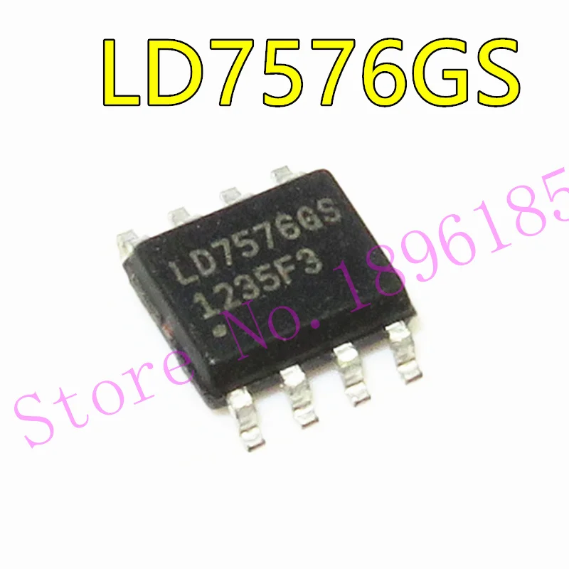 

1 шт./партия LD7576GS LD7576 SOP-8 в наличии зеленый-режим PWM контроллер