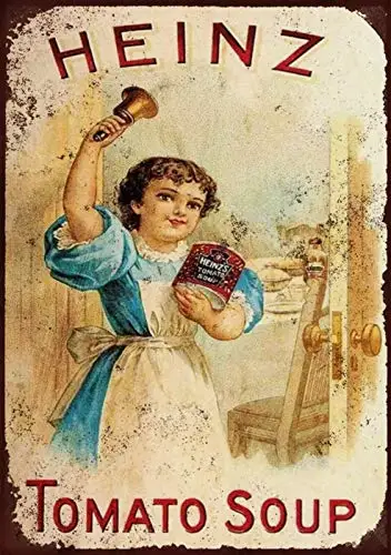 

Heinz Tomato Soup Decor Signs 8x12 Inch Metal Tin Sign