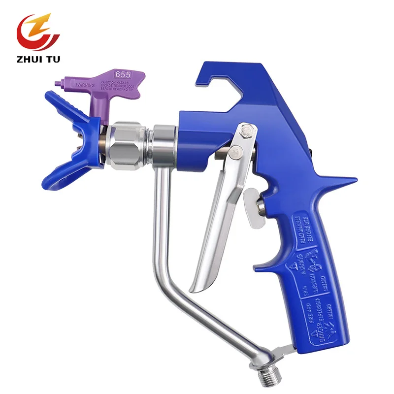 new design hot sale 500w hand hold portable electric painting spray gun with 800ml container for cleaning and spraying Spraying Machine General Airless Spray Machine Accessories Spray Gun Small Portable Putty Powder Spray Gun Nozzle Head Putty Ash