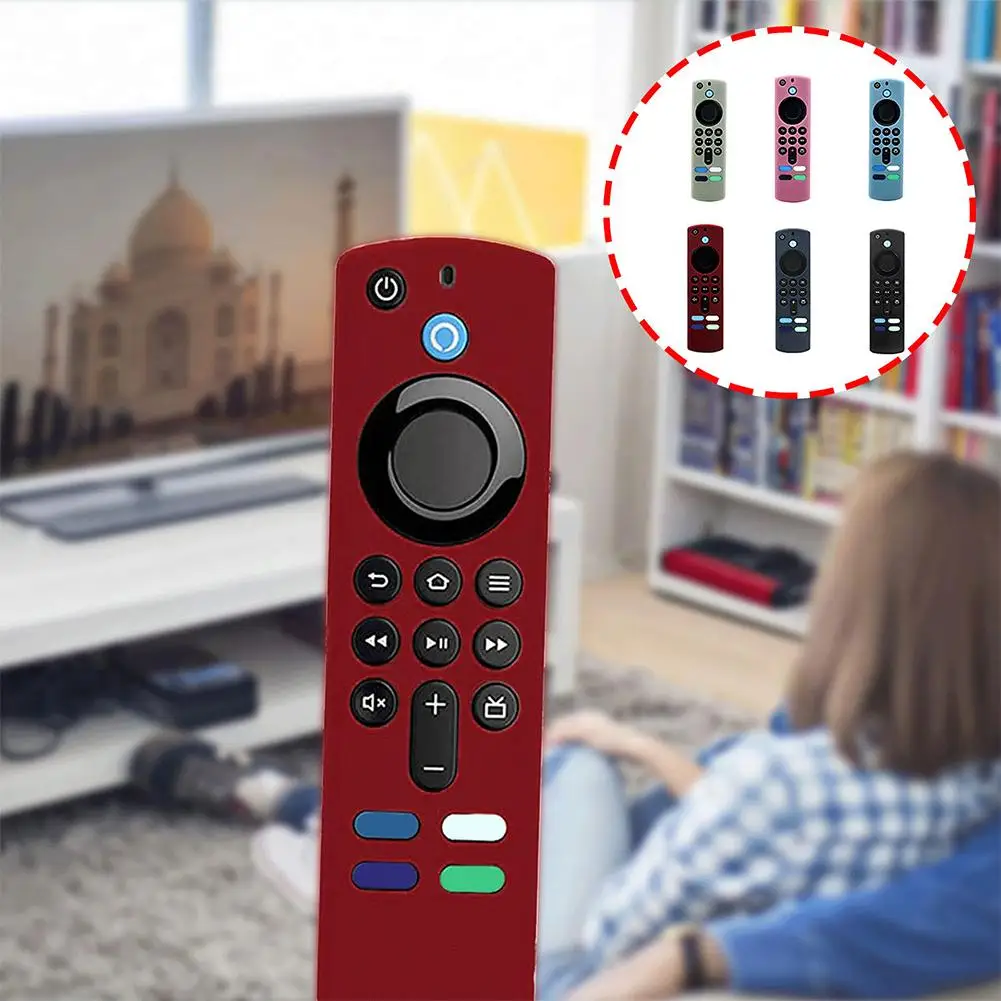 Custodia Universale In Silicone Antiurto Anti-Smarrimento Compatibile Per Fire Tv Stick (3A Generazione)/Fire Tv Stick 4K Max