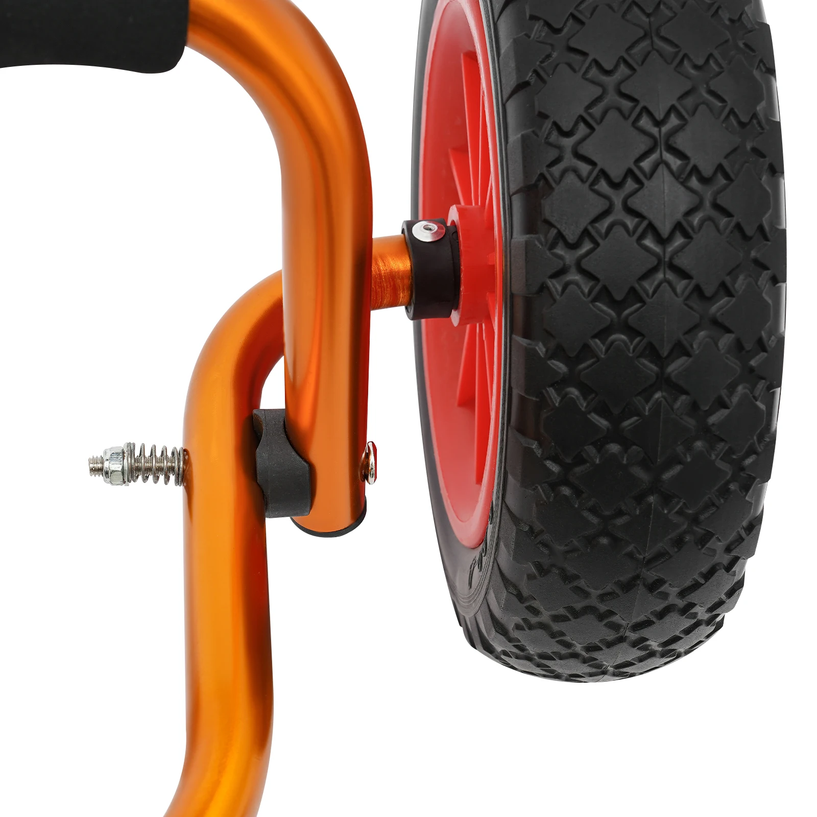 Faltbarer Kajakwagen, 80 kg Belastung, Aluminiumlegierung, Kajakwagen, Kajaktransporter, langlebig, tragbar, für Kajak, Paddleboard, Kanu, Transport – Detail 5