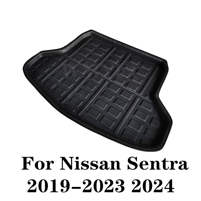 

Коврик для багажника автомобиля для Nissan Sentra 2020, 2021, 2022, 2023, аксессуары, противоскользящий Задний лоток для багажника, защитный ковер для пола