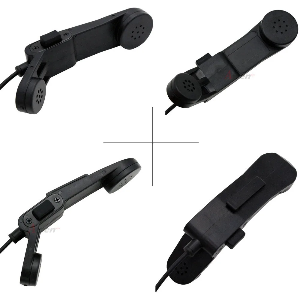 Adaptation for AN/PRC148 PRC152 Walkie-talkie 6pin Aviation Handle H250 Telephone Hand Microphone U329 Microphone