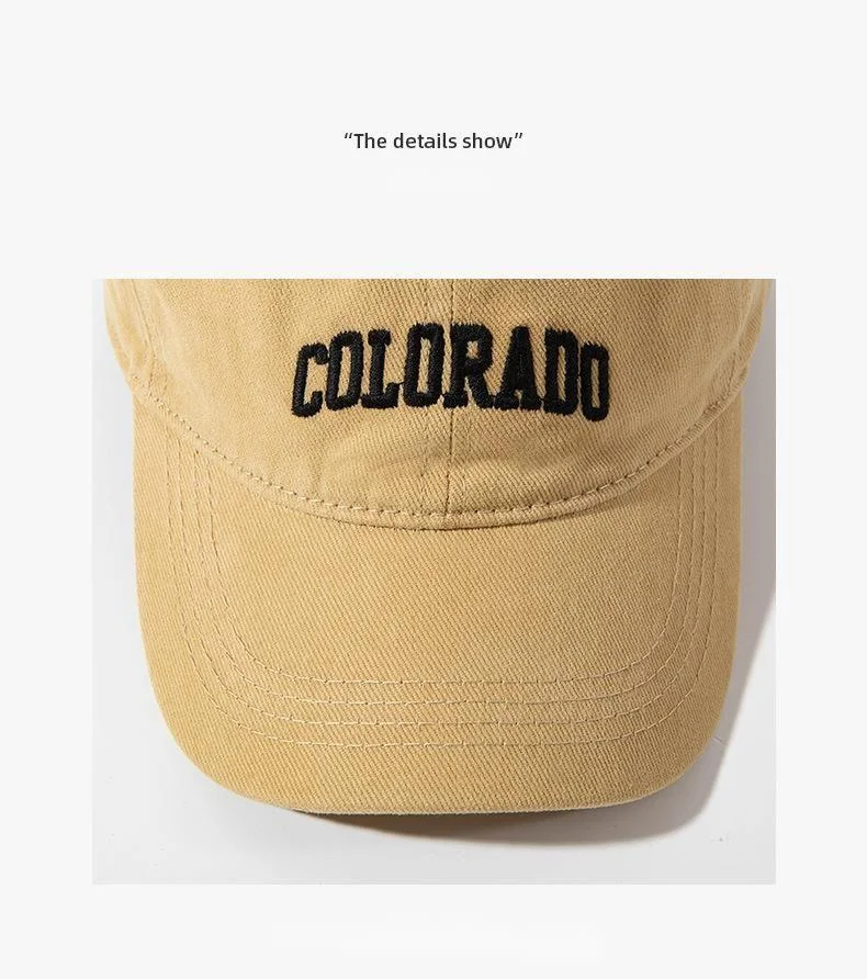 Baseball Cap For Large Head Size, Versatile Style For Women_voghion.com