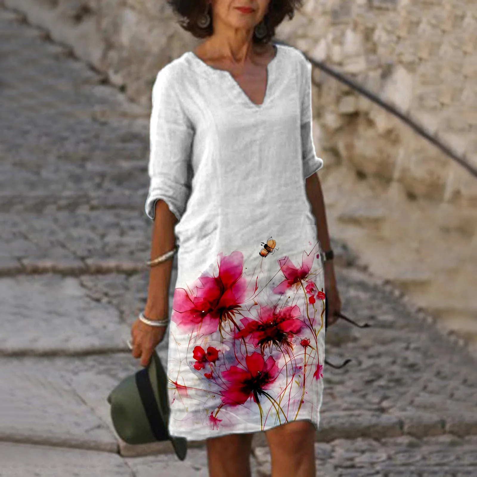 Рисунок 4 - Женское платье с длинным рукавом