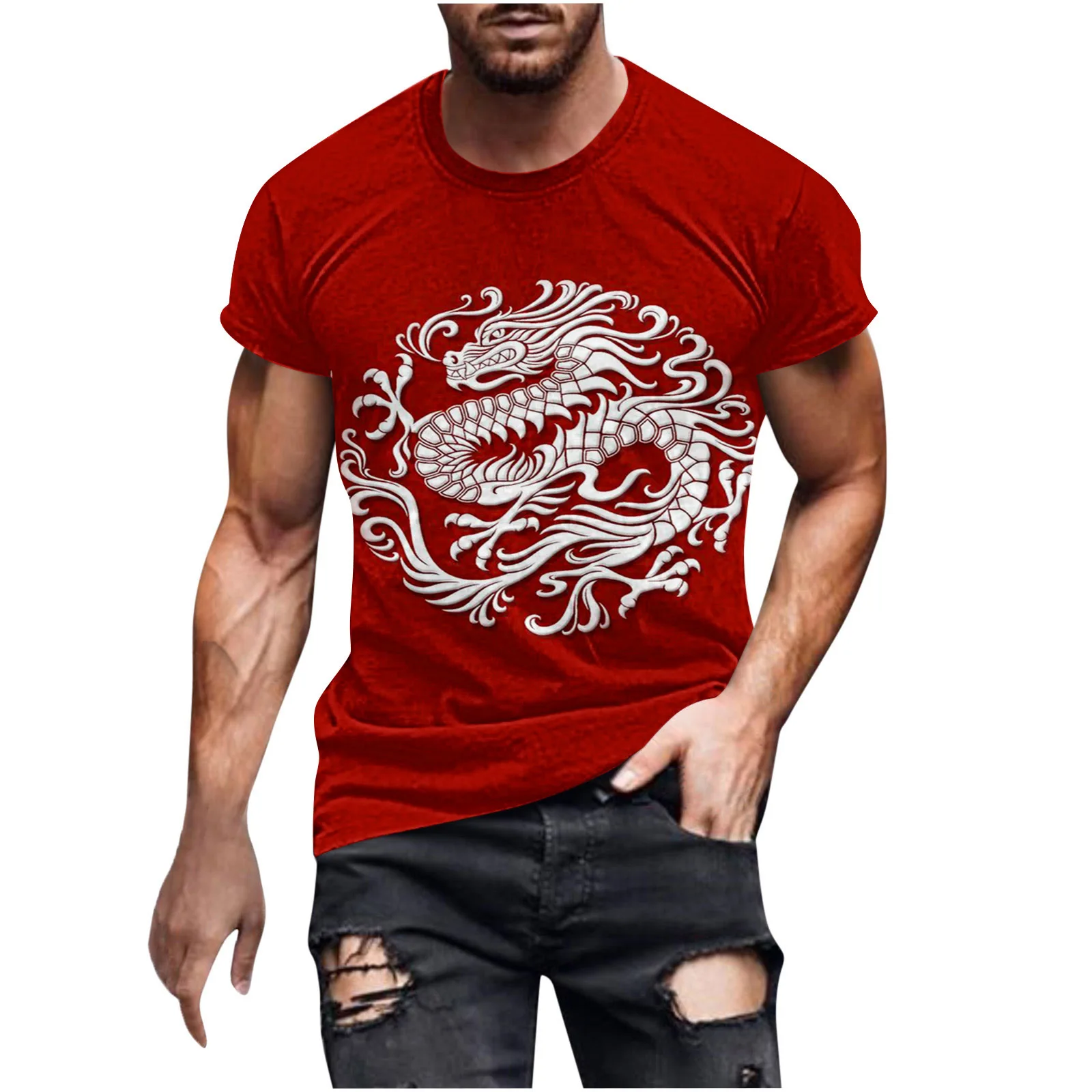 3D  Ʈ ߱ 巡    Ƽ, ߿ ƮϽ , ο ,  XXS-6XL,  2024