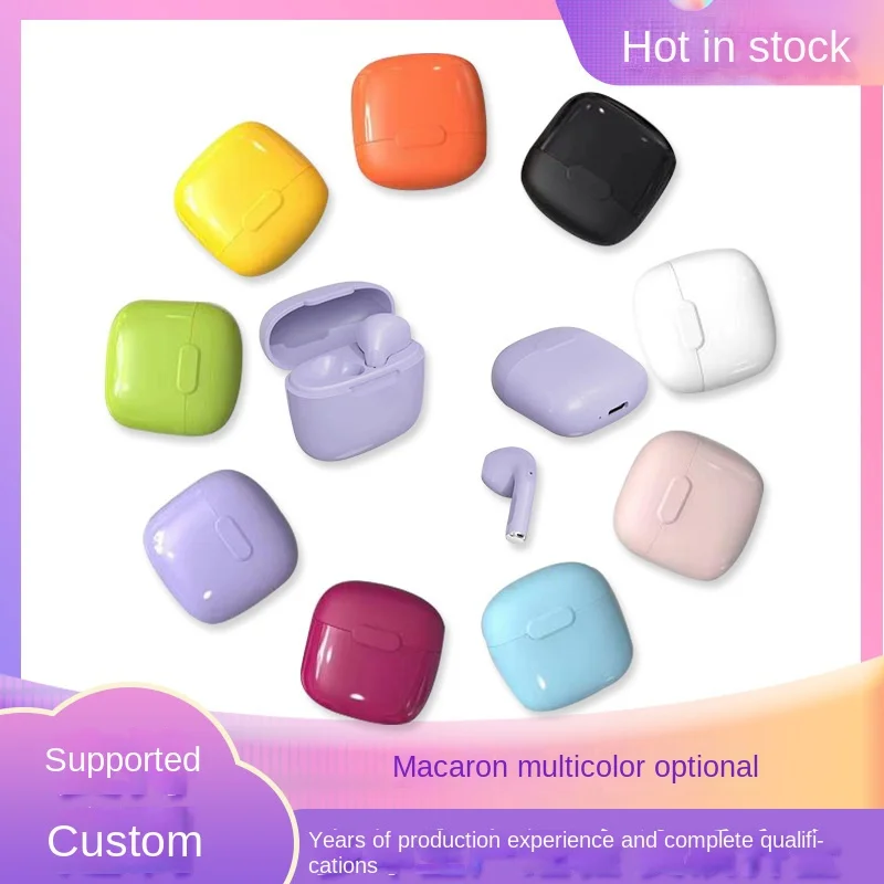 

Ultra-long life battery mini in-ear wireless sports macaron wireless Bluetooth headset