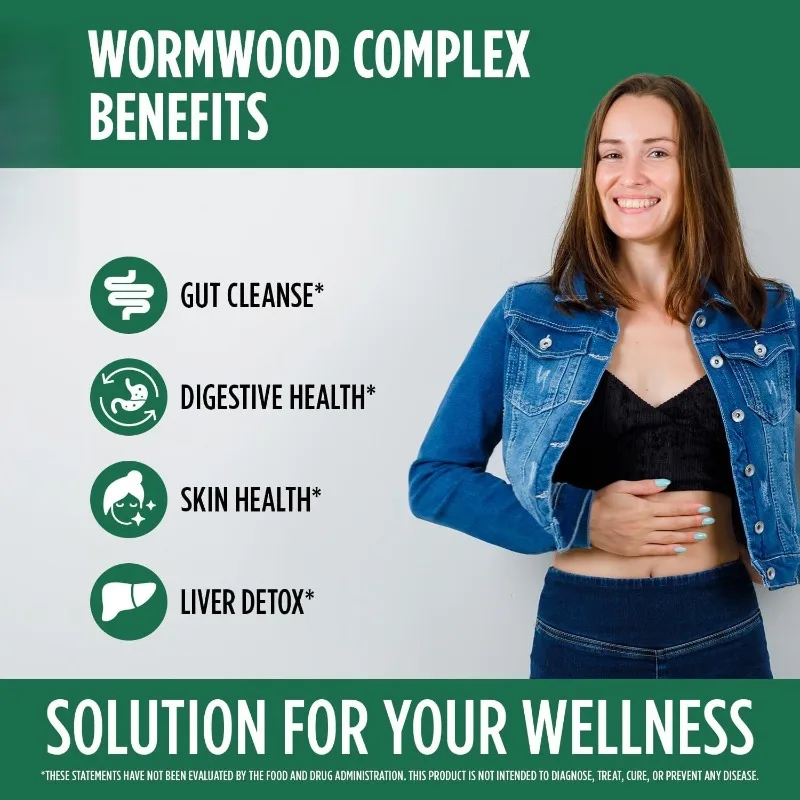 Wormwood Black Walnut Lilac Cleansing Extract, 11 in 1 4 Sac3faced2fb9480a8b7161e8382ab4a3X