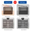 12-Pack Stackable Shoe Boxes, Transparent Acrylic for Sneakers, High Heels, Boots, Dust-Proof, Space-Saving Design 3
