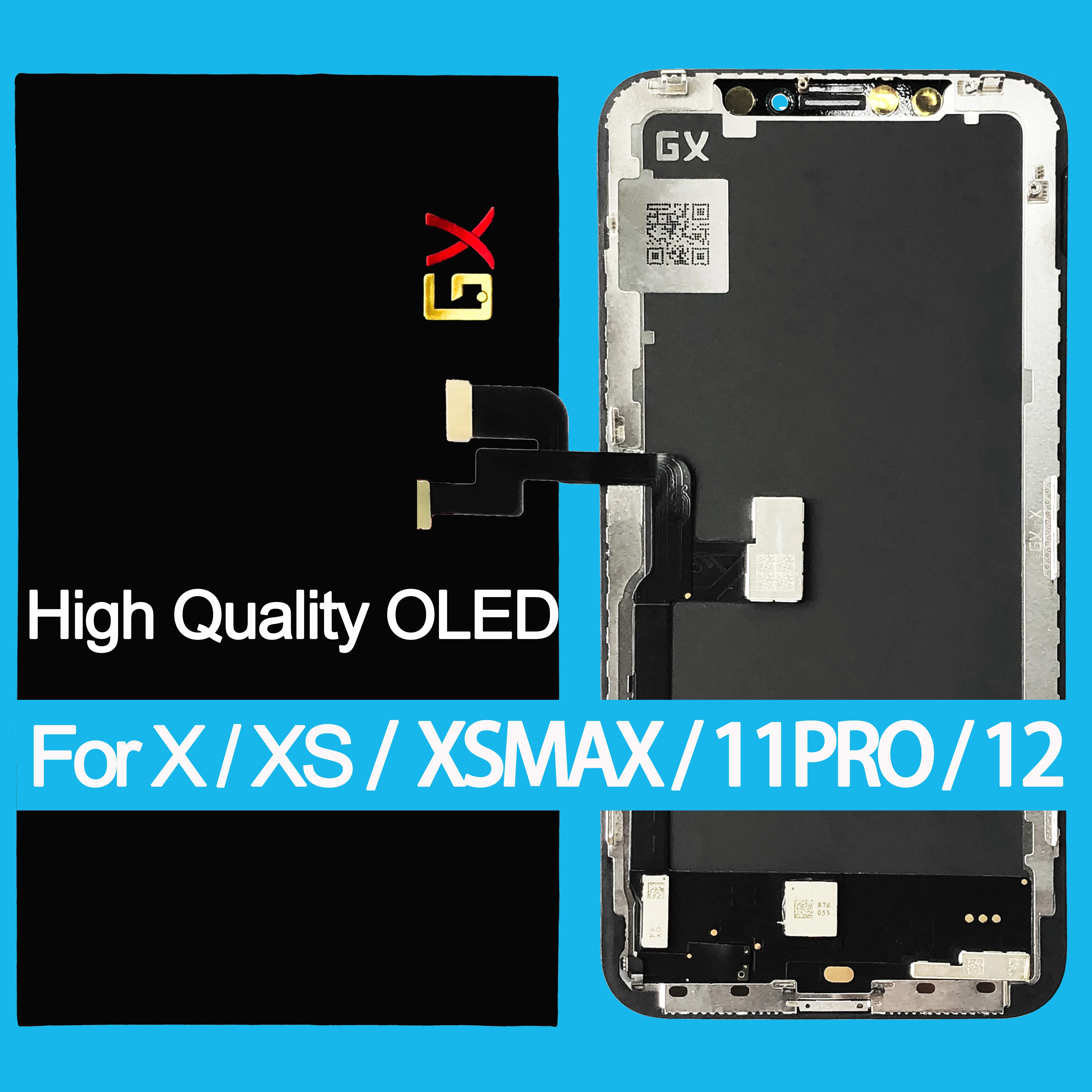 Oled Per Iphone X Oled Display Lcd Gx Per Iphone Xs Max Oled Touch Screen Per Digitalizzatore Sostituzione Assemblaggio 3D Touch