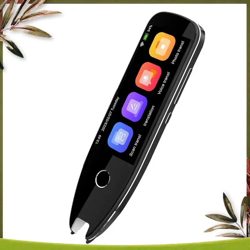 새로운 번역 펜 읽기 도구, 텍스트 음성 스캔 읽기 펜, 음성 및 사진 번역 기능이 있는 스마트 펜
