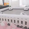 10/13/16ft Kids Inflatable Bumper Car Race Track Sport Game Air Racing Inflatable Go Kart Track Outdoor Amusement 2