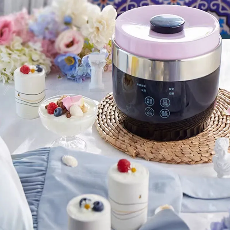 Yogurt machine, household fully automatic sweet wine brewing rice wine machine, glass ceramic gallbladder homemade baby cheese m 6