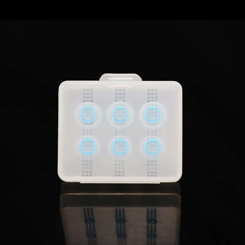 Ear Tips Storage Earbud Tips Portable Transparent Silicone Eartip Cap Storage Box,for ...