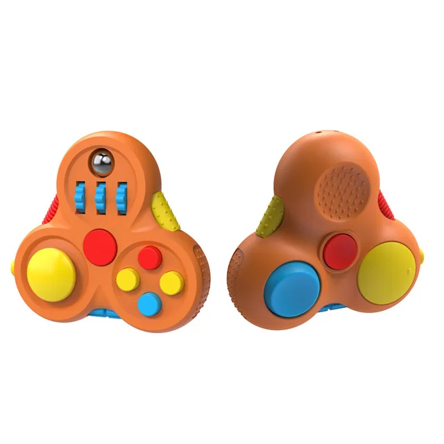 Fidget Pad Decompression Handle Gyro Gamepad Fingertip Game Creative Artifact Pop It Stress Relief Spinner Autism Sensory Toys 3