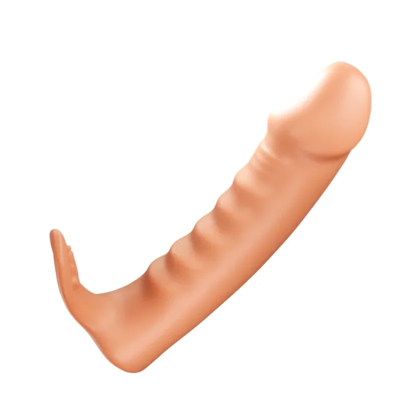 Finger Sleeves Clit Massager G Spot Vagina Stimulator Female Orgasm Masturbator Condom Adult Sex Toys For Women Lesbian Couples