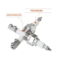 High Temperature High Pressure Boiler Electrode Water Level Sensor, BS-1 PS-1S Probe, Extendable Liquid Level Monitor 3