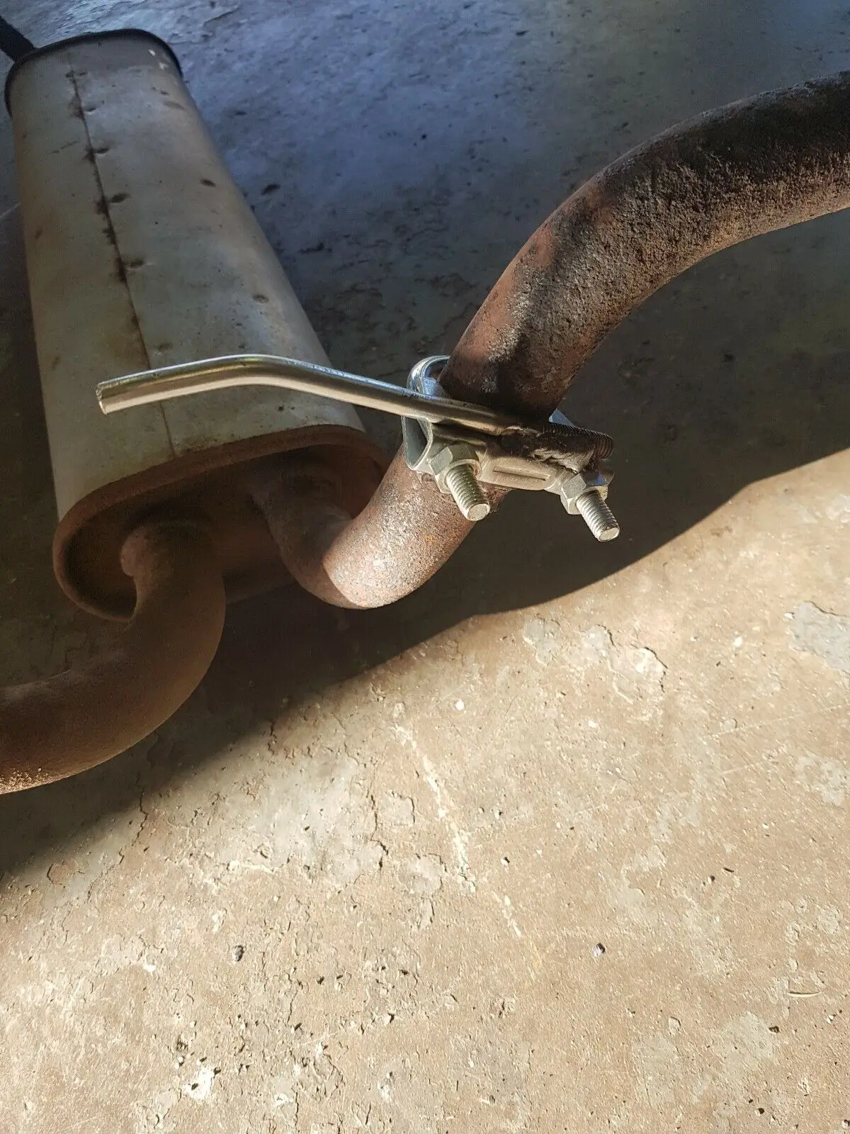 For Toyota Aygo Citroen C1 Peugeot 107 Rear Silencer Exhaust Clamp Car Engine Mufflers Parts Automobiles Parts exhaust muffler tip exhaust pipe muffler
