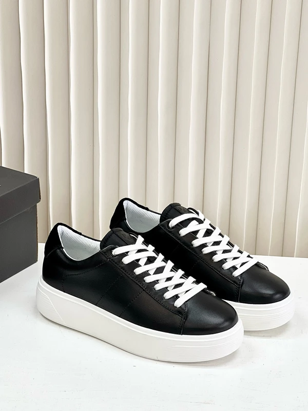 Withered Ultra Light And Comfortable Vulcanized Shoes Nordic Fashion Sneakers Women Genuine Leather Women's Shoes