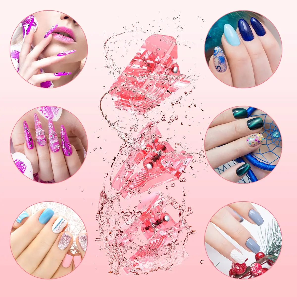 10 PCS Nail Tip Clips