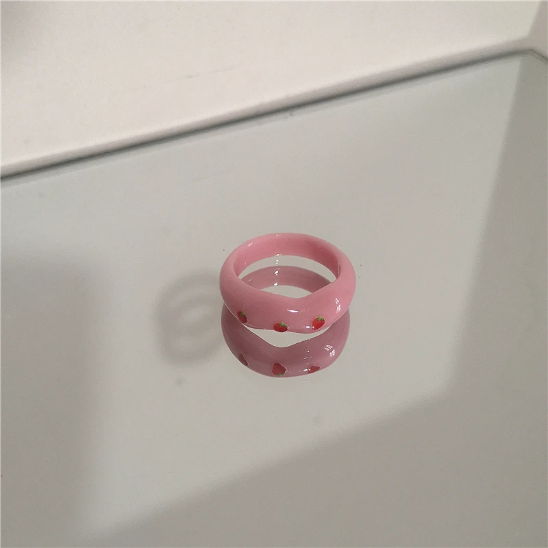 Louis Vuitton Resin Ring in Pink