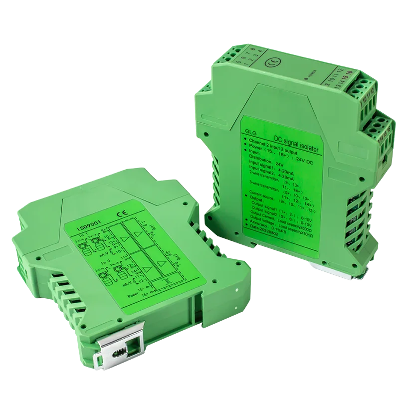 

DC Analog Signal Isolators 1 In 1 Out 4 20ma 0 10v 0 5v DC24V Signal Converter DC Current Signal Isolator