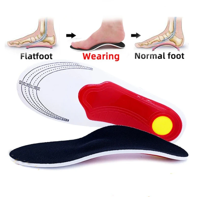 Correction Foot Pain Relief OX Leg Inner Sole for Shoes Arch Support Insole for Flat Feet Men Women Orthopedic Plantar Fasciitis orthopedic insoles shoe insoles