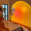 Intelligent LED Rainbow Sunset Projection Light Bar Coffee Shop Home Living Room Bedroom Background Wall Atmosphere Lighting 4