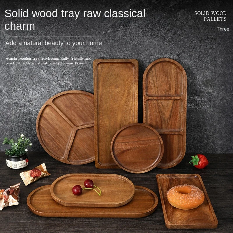 Japanese Wooden Fruit Tray 1