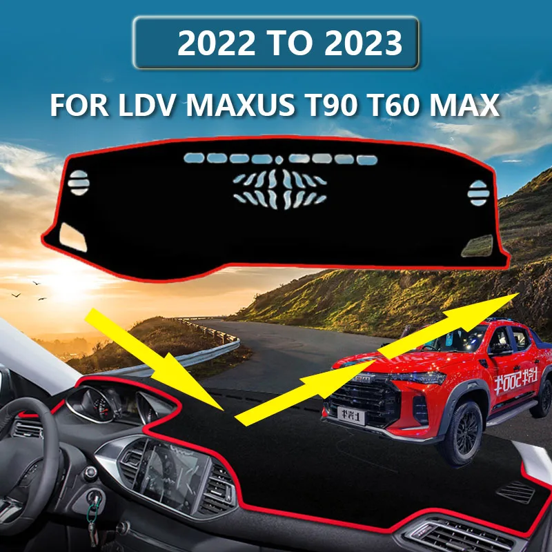 DashboardCoverPadForMaxusT90LDVT60MAX202220232024Car