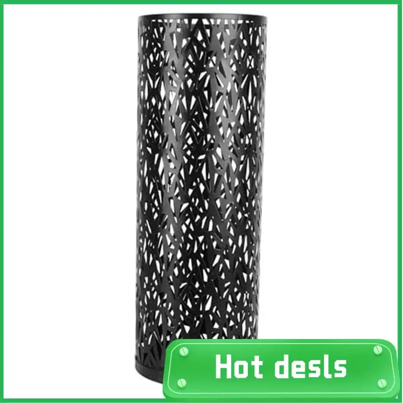 AC62-Umbrella Stand Hollow Freestanding Umbrella Stand Umbrella Bucket Decoration Home Office Decoration
