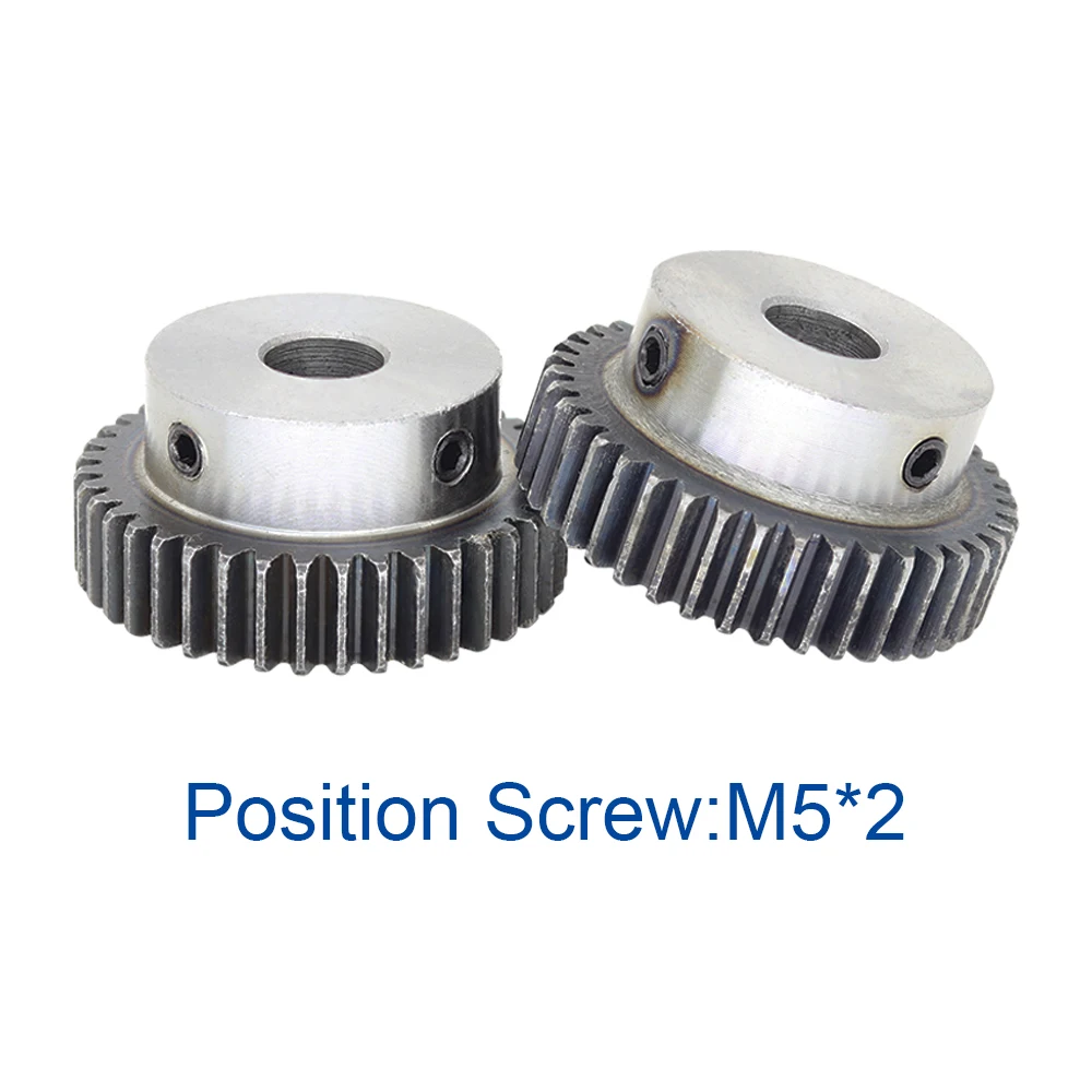1Piece 1M40T Spur Gear motor gear transmission gear Bore 6/6.35/7/8/10 /12/12.7/14/15/16/17/20 mm Motor Gear Low Carbon Steel Material metal for motor