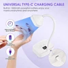 Rechargeable Sun uv Led Nail Lamp Professional uv Light for Gel Nails,Mini Nail Dryer Led uv Light Lamp for Nail Art Salon 6