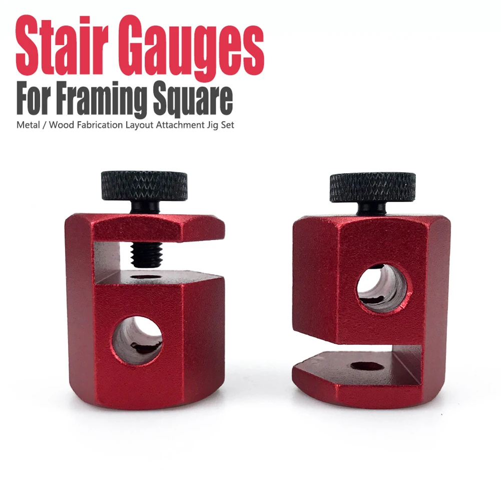 2PCS-Tall-Stair-Gauges-for-Stair-Layout-Framing-Square-Attachment-and ...