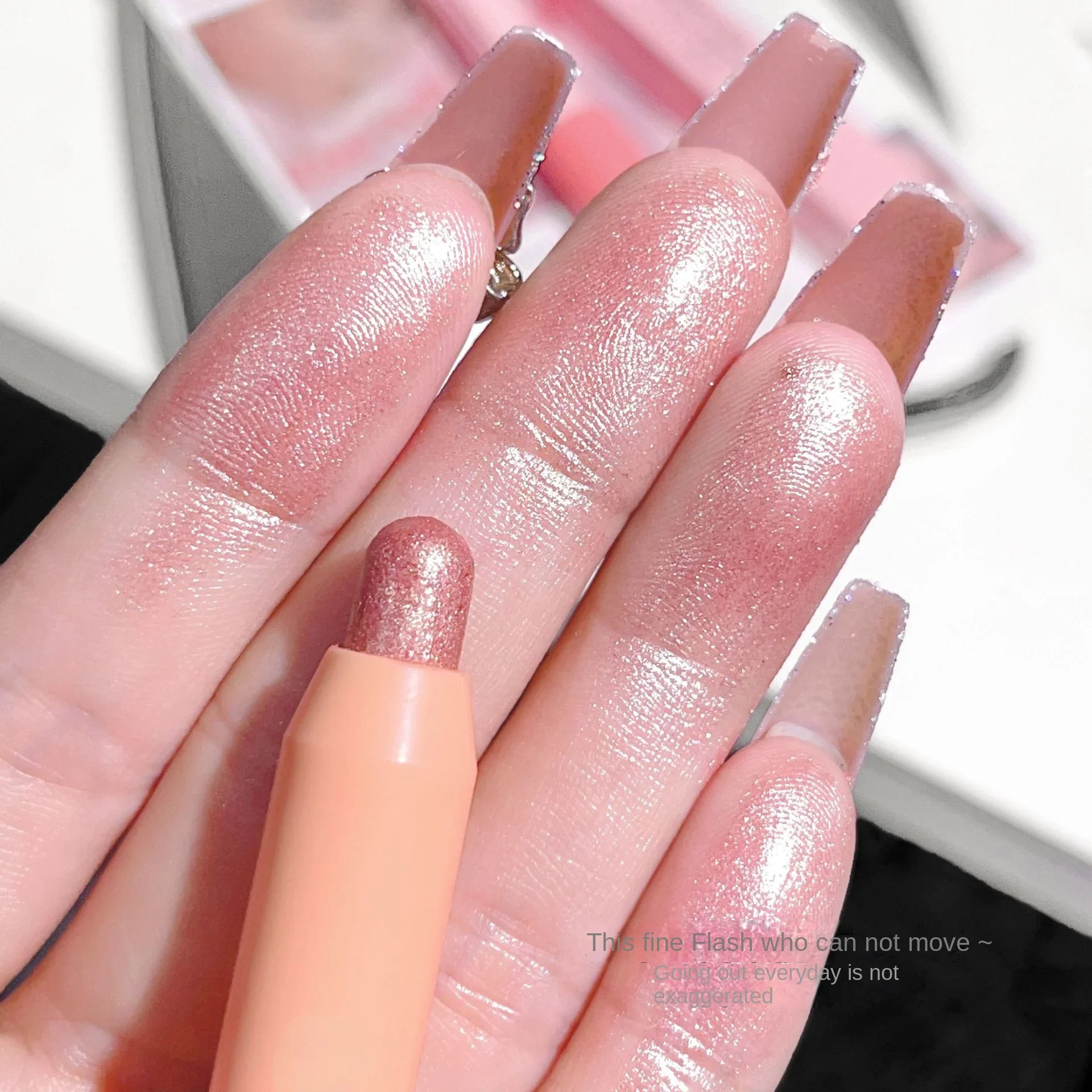 Eyeshadow Stick Eyeshadow Pen Eyeshadow Pencil Pearlescent Eyeshadow Stick Pencil Glitter Eyeshadow Waterproof Shimmer Silkworm Liner Pen High-gloss Cosmetics Beauty Makeup