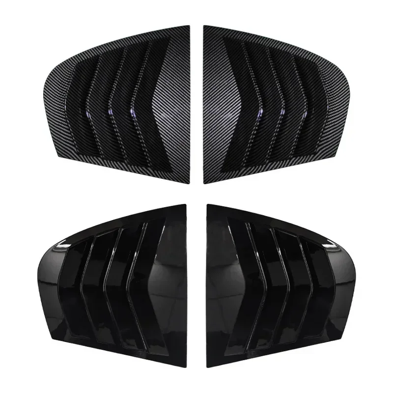 Rear Window Louvers and Triangle Window Shade Spoiler Bodykits