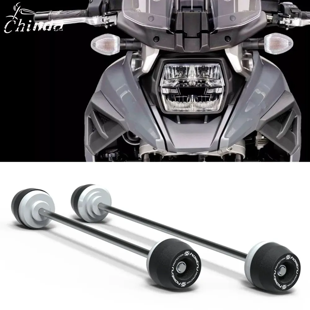 Per Suzuki V-Strom 1050 Xt 1050Xt V-Strom 1000 Xt Gta X Gta Moto Assale Anteriore E Posteriore Forcella Crash Sliders Protezione Ruota